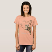 我々はもしフクロウだった Tシャツ (正面フル)