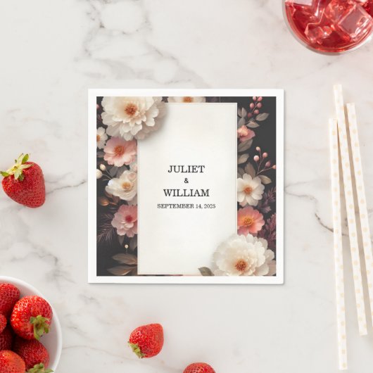 我々はアクリル演劇アジアの濃厚な韓国人結婚を演じる スタンダードカクテルナプキン (インサイチュ)