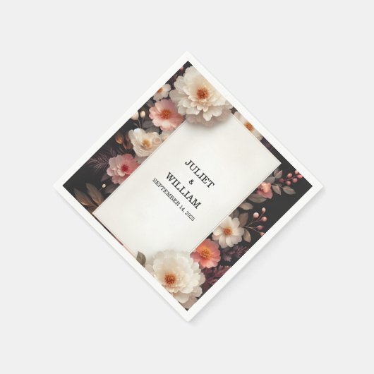 我々はアクリル演劇アジアの濃厚な韓国人結婚を演じる スタンダードカクテルナプキン (角)