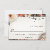 我々はアクリル演劇アジアの濃厚な韓国人結婚を演じる 出欠カード (正面)