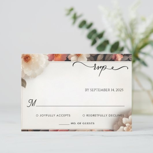 我々はアクリル演劇アジアの濃厚な韓国人結婚を演じる 出欠カード (スタンド正面)