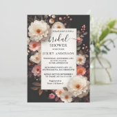 我々はアクリル系アジア濃厚な韓国ブライダルシャワー 招待状 (スタンド正面)