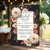 我々はアクリル系アジア濃厚な韓国ブライダルシャワー 招待状