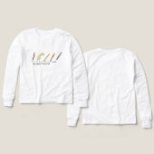 我々はアップ与えしない – ペ芸術的ンとクイル (デザイン 正面＆背面)