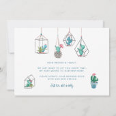 我々はアドレスを変更シックなカスタム移動 案内状 (裏面)