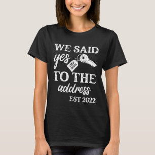 我々はアドレス2022にYesを述べた Tシャツ