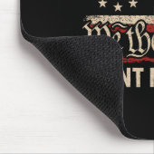 我々はアメリカでは王を望まない マウスパッド (コーナー)