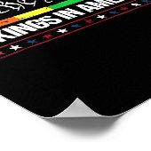 我々はアメリカのレインボー旗の中の王の民 ポスター (角)