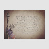 我々はアメリカ人動揺してのデコパージュ 薄葉紙 (正面)