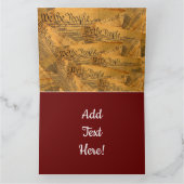 我々はアメリカ合衆国憲法と国旗だ カード (内部)