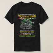 我々はアメリカ最高のがベトナム退役軍人を持っていた Tシャツ (デザイン正面)