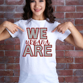 我々はアーバナTシャツ Tシャツ