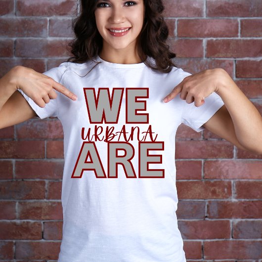 我々はアーバナTシャツ Tシャツ