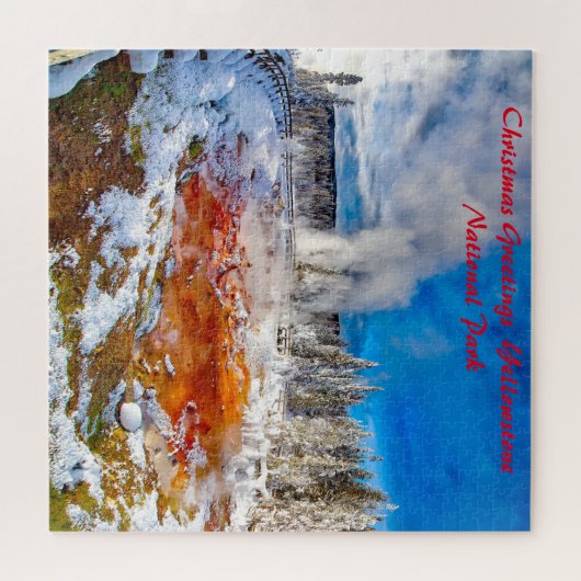 我々はイエローストーン国立公園を愛する ジグソーパズル (横)