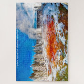 我々はイエローストーン国立公園ジグソーパズルを愛する ジグソーパズル (縦)