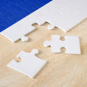 我々はイスラエル・アムイスラエル・チャイ・イスラエル国旗と共に立つ ジグソーパズル (側面)