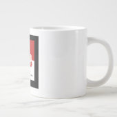 我々はインドネシアを愛している ジャンボコーヒーマグカップ (右)