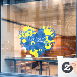 我々はウクライナを支持する ウィンドウサイン