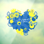 我々はウクライナを支持する ウィンドウサイン (シート3)