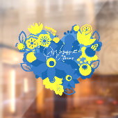 我々はウクライナを支持する ウィンドウサイン (シート2)