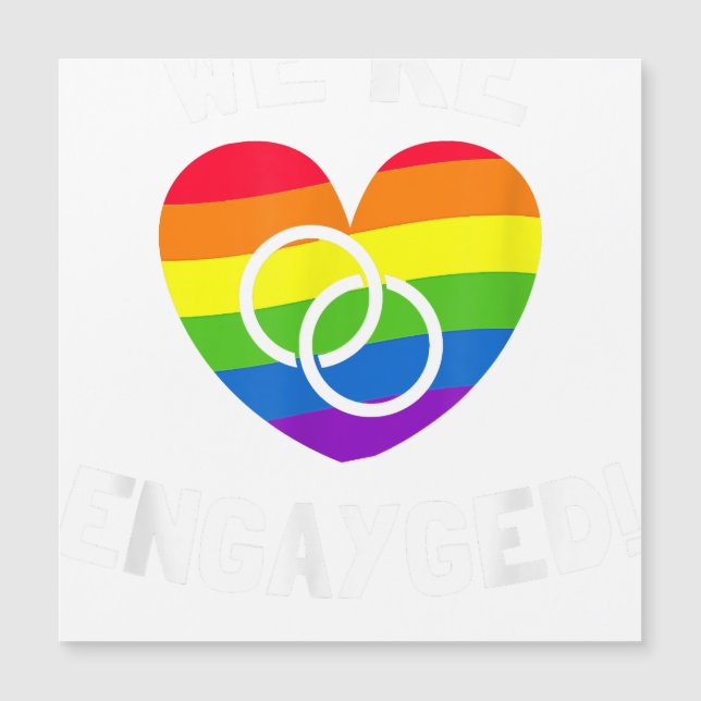 我々はエンゲイドゲイ婚約 (正面)