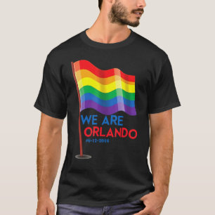 我々はオーランド – オーランドサポートゲイLgbtプライド Tシャツ
