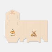 我々はカボチャ赤ちゃんシャワーお願いボックスを待つことができる フェイバーボックス (折り畳みなし)