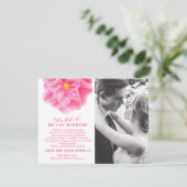 我々はカメリア結婚したピンクの結婚式を行った (スタンド正面)