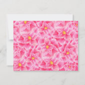 我々はカメリア結婚したピンクの結婚式を行った (裏面)