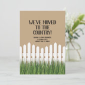 我々はカントリーアナウンスメントフェンスに移動した 招待状 (スタンド正面)