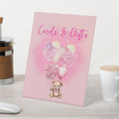 我々はカードやギフトを待つことができる 台座サイン (インサイチュ)