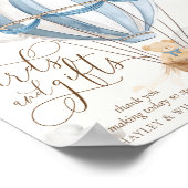 我々はカードやギフトを心から待つ ポスター (角)