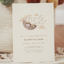 我々はキュービーベームスター赤ちゃんシャワーを待つことができる 招待状