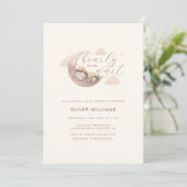 我々はキュービーベームスター赤ちゃんシャワーを待つことができる 招待状 (スタンド正面)