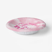 我々はクラウド9ピンク9th第9の誕生日パーティーに参加 ペーパーボウル (傾斜あり)