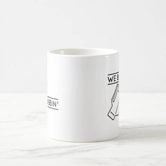 我々はクラブビンだ コーヒーマグカップ (中央)