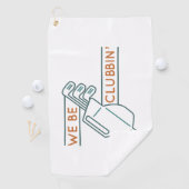 我々はクラブビンだ ゴルフタオル (インサイチュ)