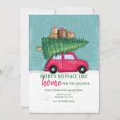 我々はクリスマスカードを移した 招待状 (正面)