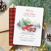 我々はクリスマス休暇引越し発表を移動 ノートカード