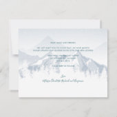 我々はクリスマス動議の発表を引っ越した ノートカード (裏面)