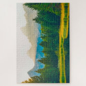 我々はグランドテトンワイオミングを愛する ジグソーパズル (縦)