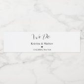 我々はゲスト結婚ギフトアイディアを好みパーソナライズされたする ペットボトルラベル (シングルラベル)