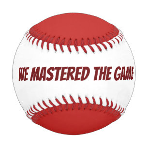 我々はゲームをマスター – 野球 野球ボール