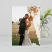 我々はコンテンポラリーバラ金ゴールド箔の発表を逃げた 箔招待状 (立ち正面)