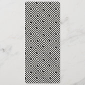 我々はスクリプト書道幾何学クラシック的結婚 プログラム (裏面)