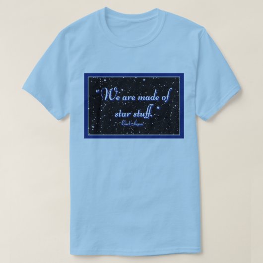 我々はスター物 Tシャツ (デザイン正面)