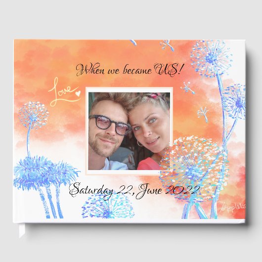 我々はダンデロンと水の色の雲になった時 ゲストブック (正面)