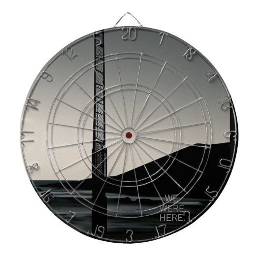 我々はダーツボードにここにいた ダーツボード (正面)