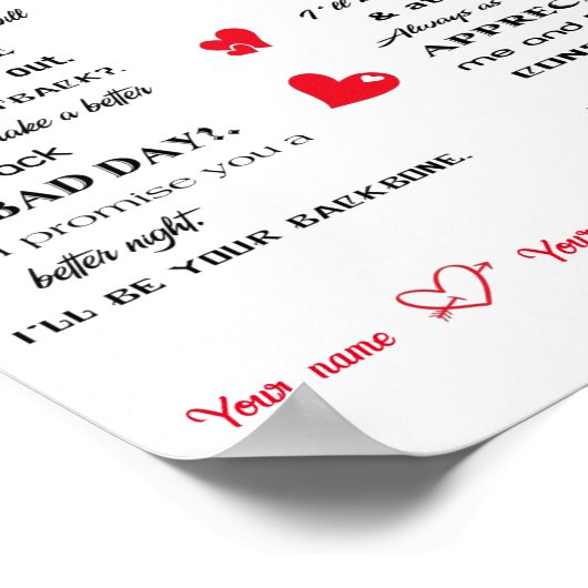 我々はチーム結婚で記念日の贈り物だ結婚よ ポスター (角)