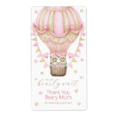 我々はツインガールを待つことができ感謝 ラベル (正面)